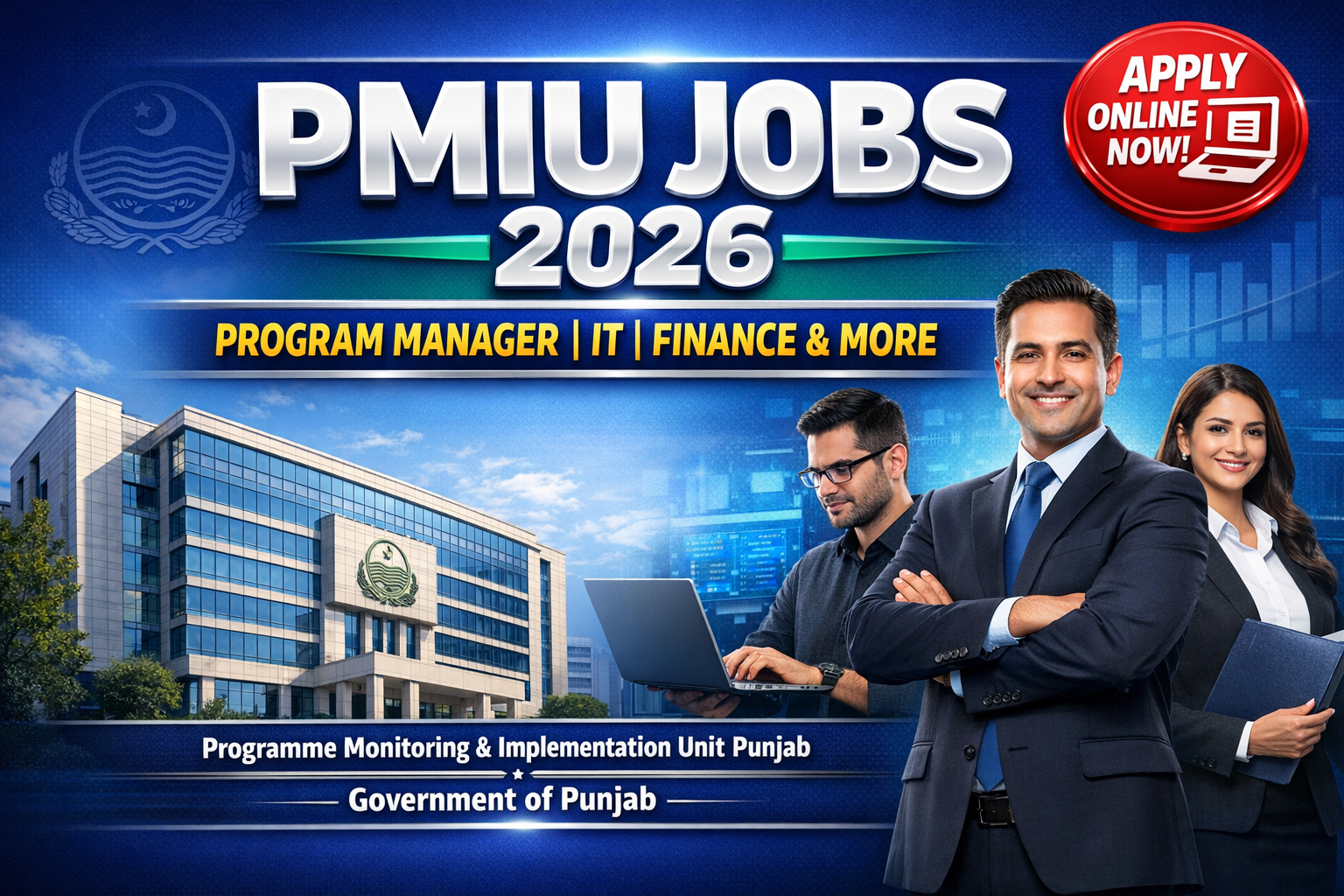 Government of Punjab PMIU Jobs 2026