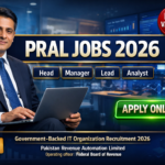 Pakistan Revenue Automation Limited Jobs 2026