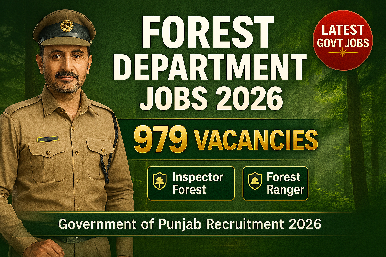 Punjab Forest Department Jobs 2026