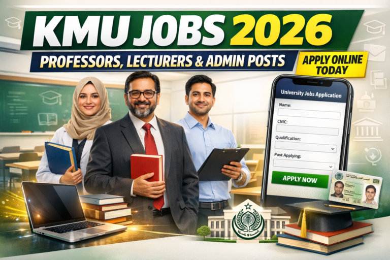 Karachi Metropolitan University Jobs 2026 | Apply for Professors, Lecturers & Admin Posts