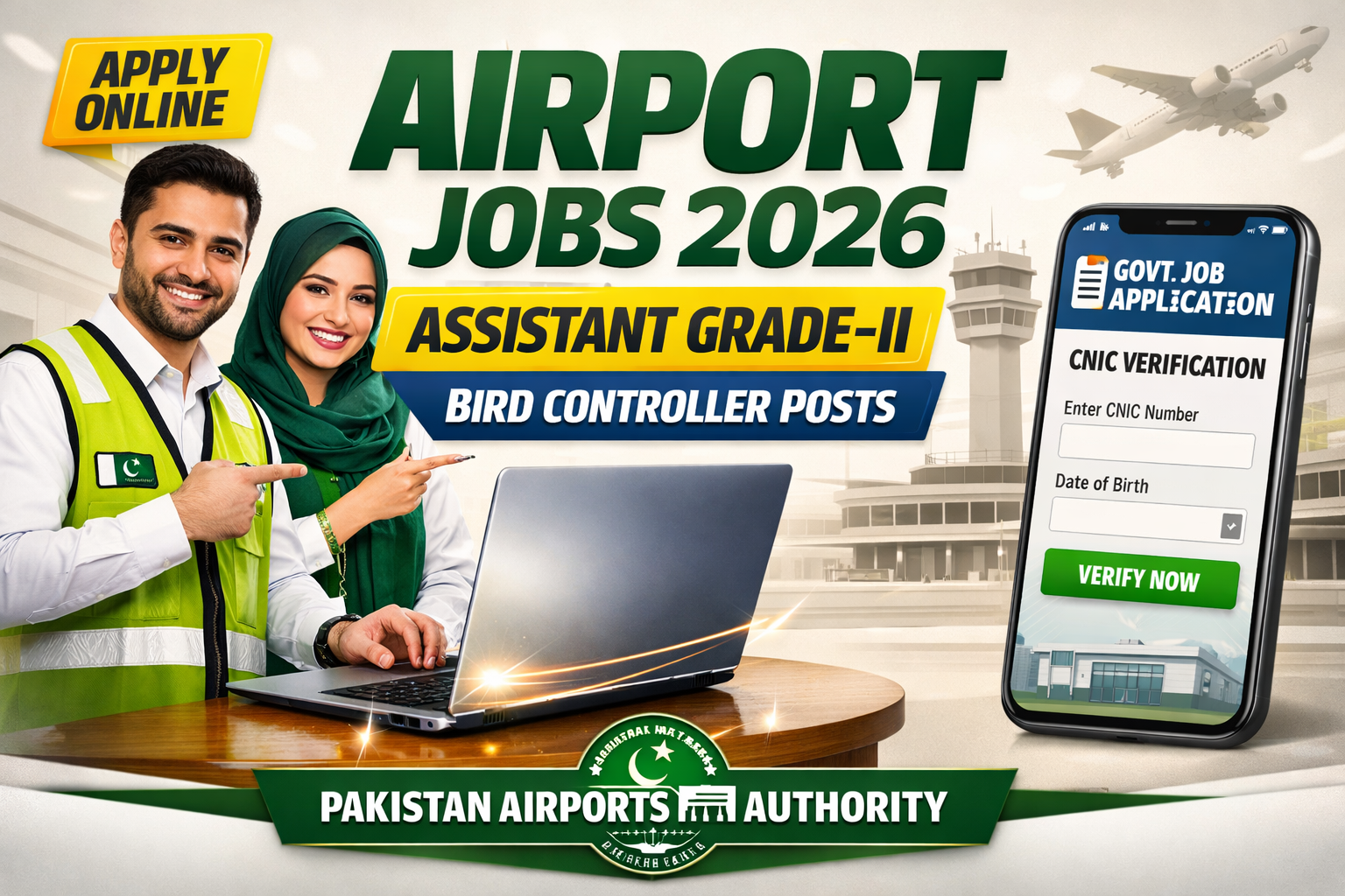 Pakistan Airports Authority Jobs 2026