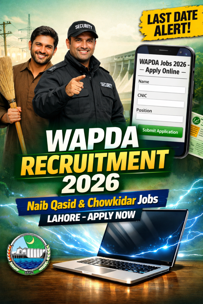 WAPDA Recruitment 2026