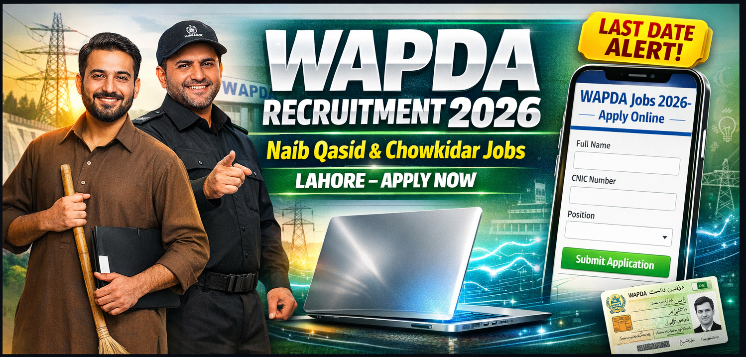 WAPDA Recruitment 2026
