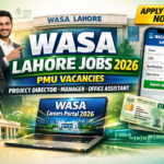 WASA Lahore PMU Jobs 2026
